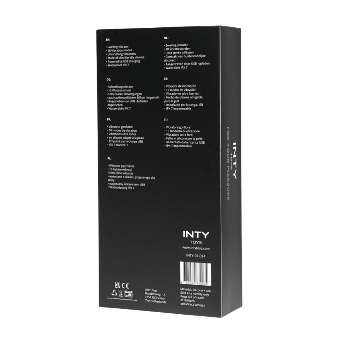 INTY Toys Wave Swelling Vibrator