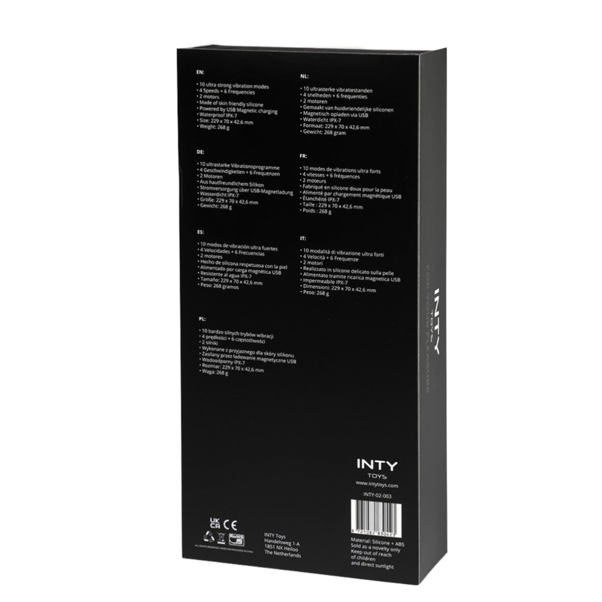 INTY Toys Twirl Multi Vibrator