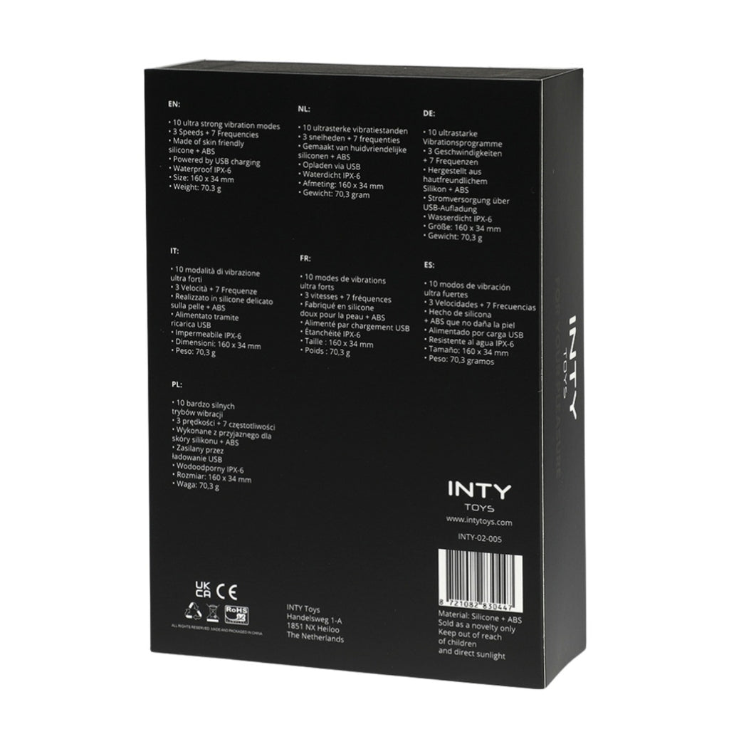 INTY Toys Bliss Vibrator