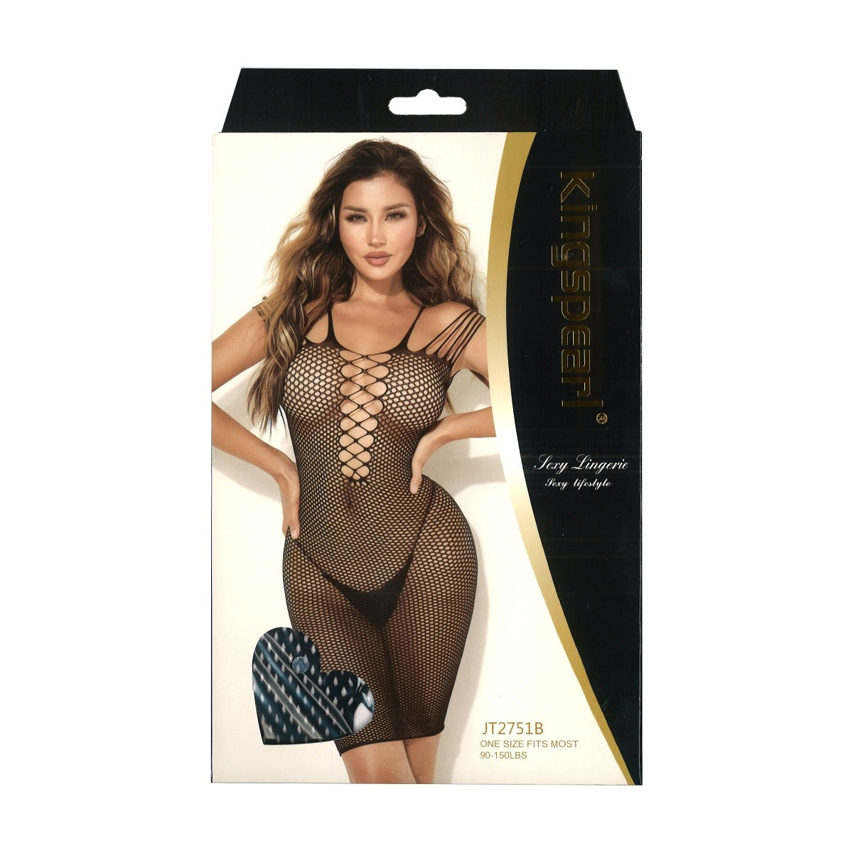 Kingspearl Net Long Strappy Shoulder Dress