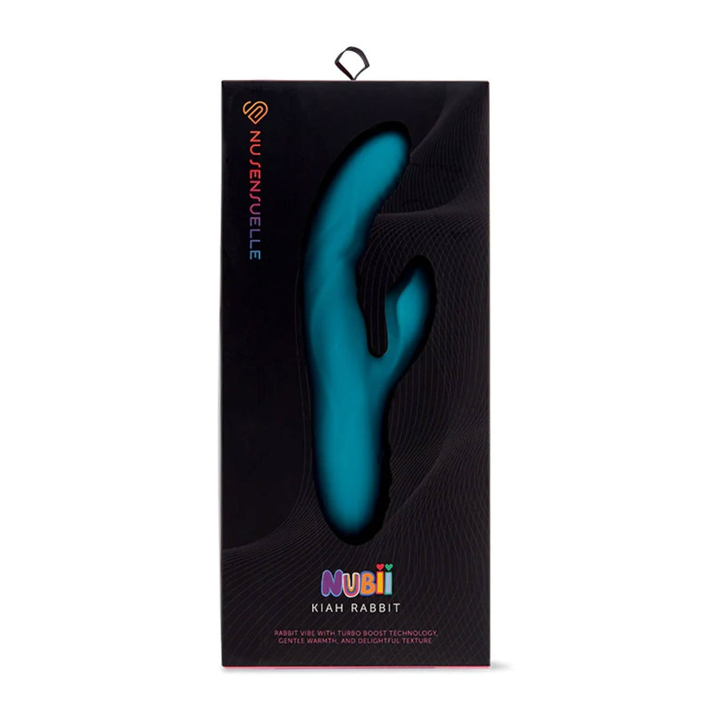 Nu Sensuelle Kiah Nubii Rabbit Vibrator Blue