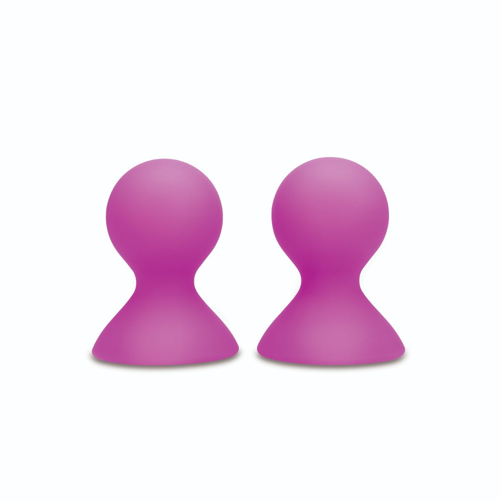 Me You Us Dual Masseuse Silicone Nipple Suckers 2 Pack Purple