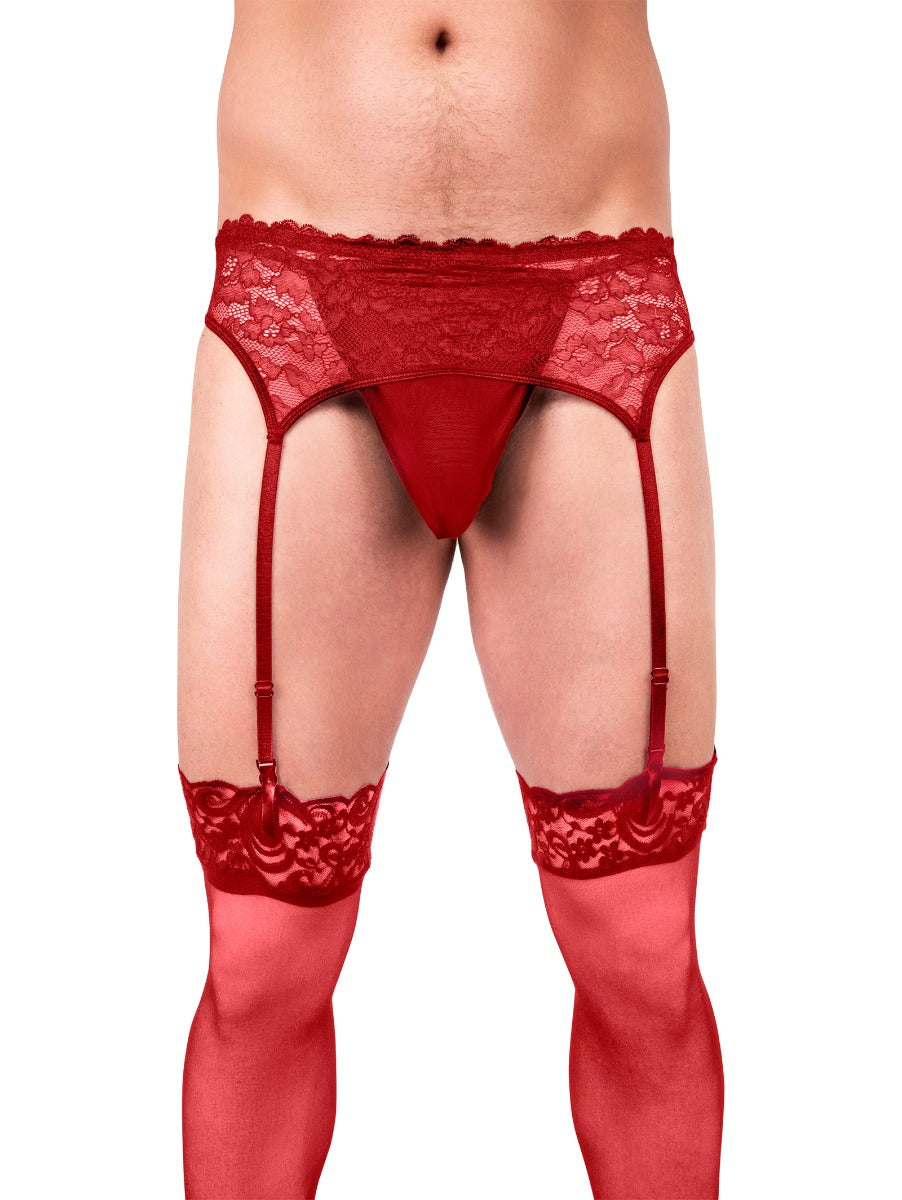 Prowler Lace Garter Set