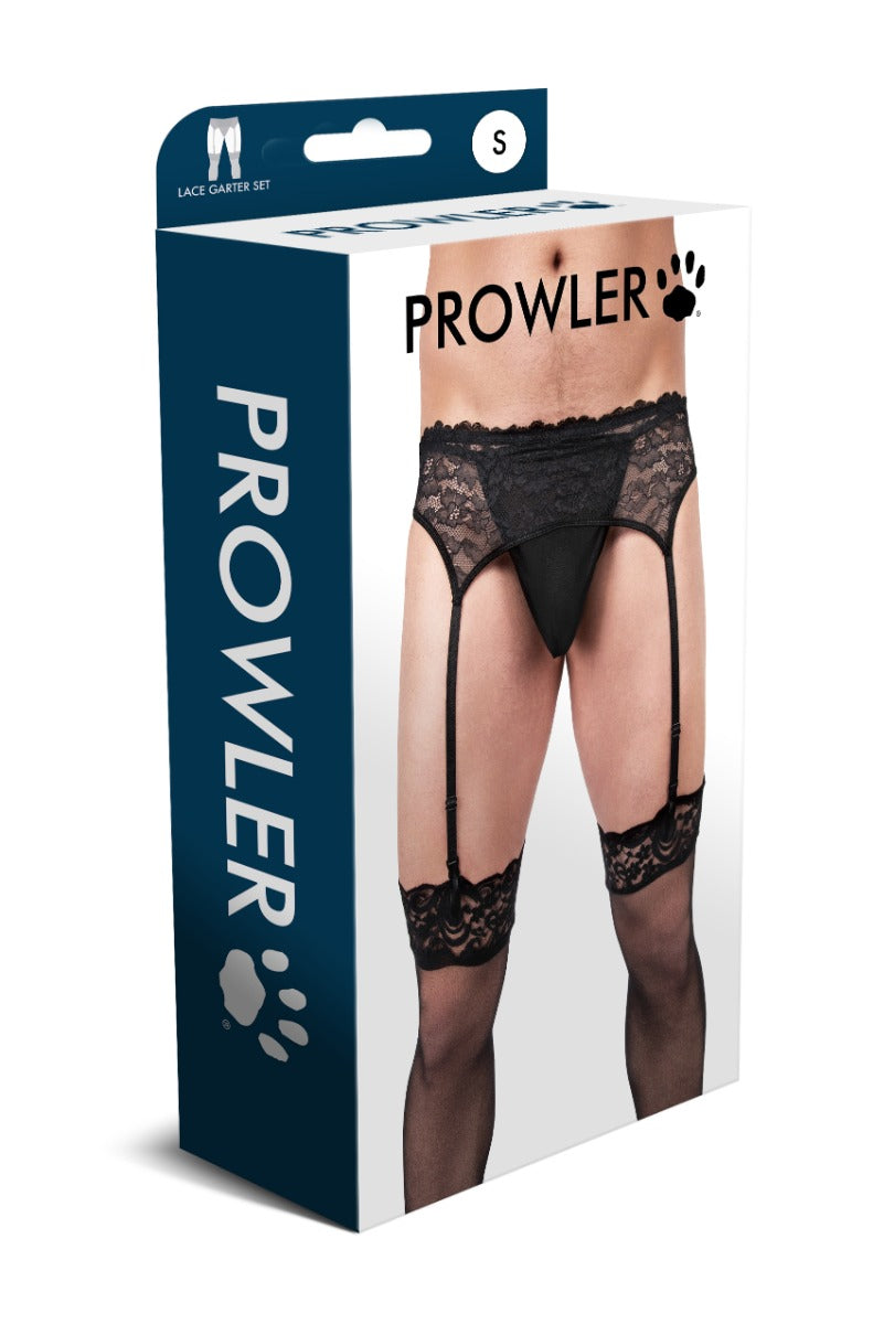 Prowler Lace Garter Set