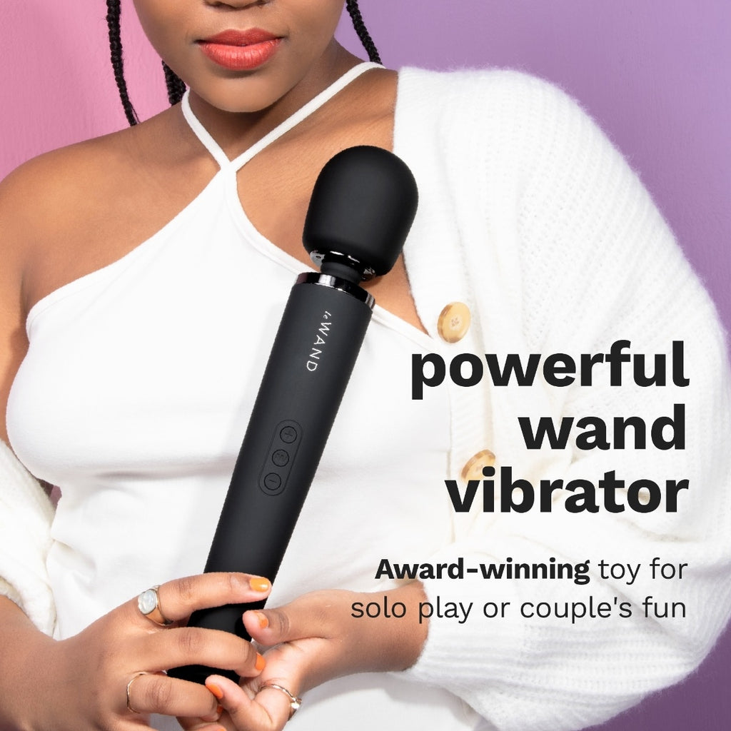 Le Wand Le Wand Rechargeable Massager Black