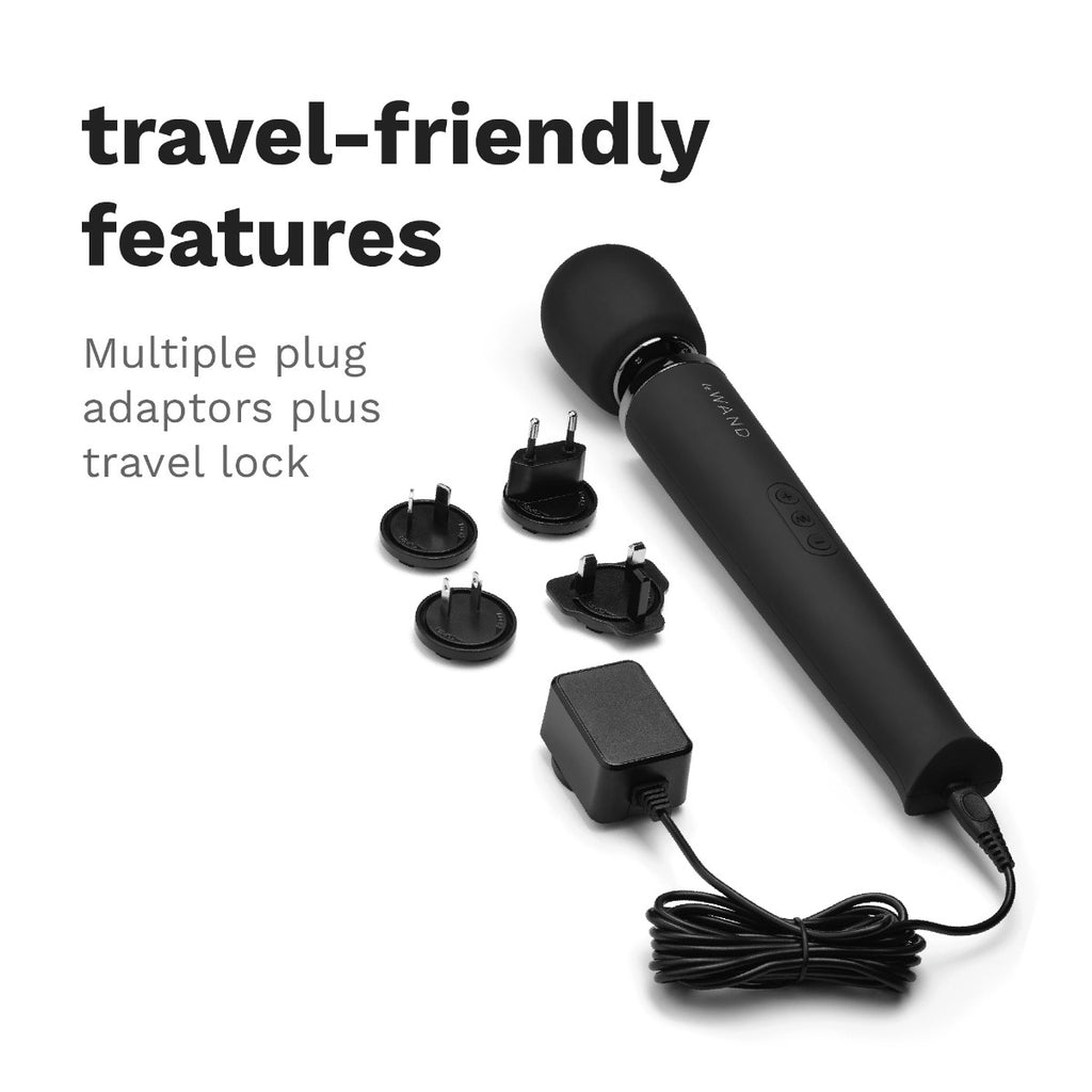 Le Wand Le Wand Rechargeable Massager Black