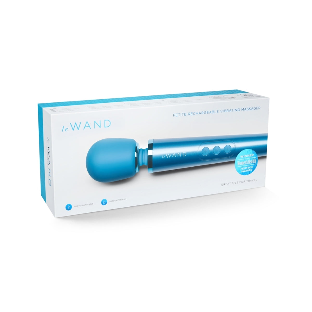 Le Wand Le Wand Petite Rechargeable Massager Blue