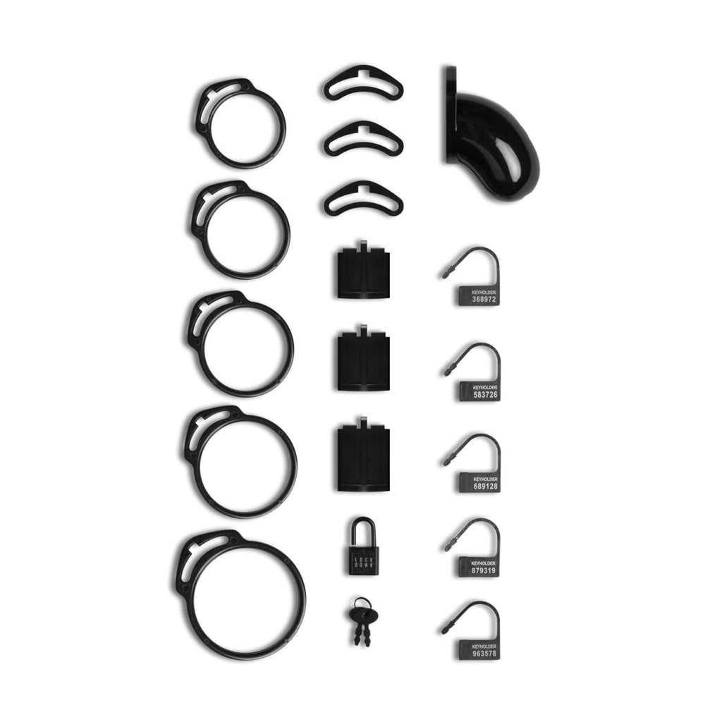 Lockdown Black Chastity Cage Small
