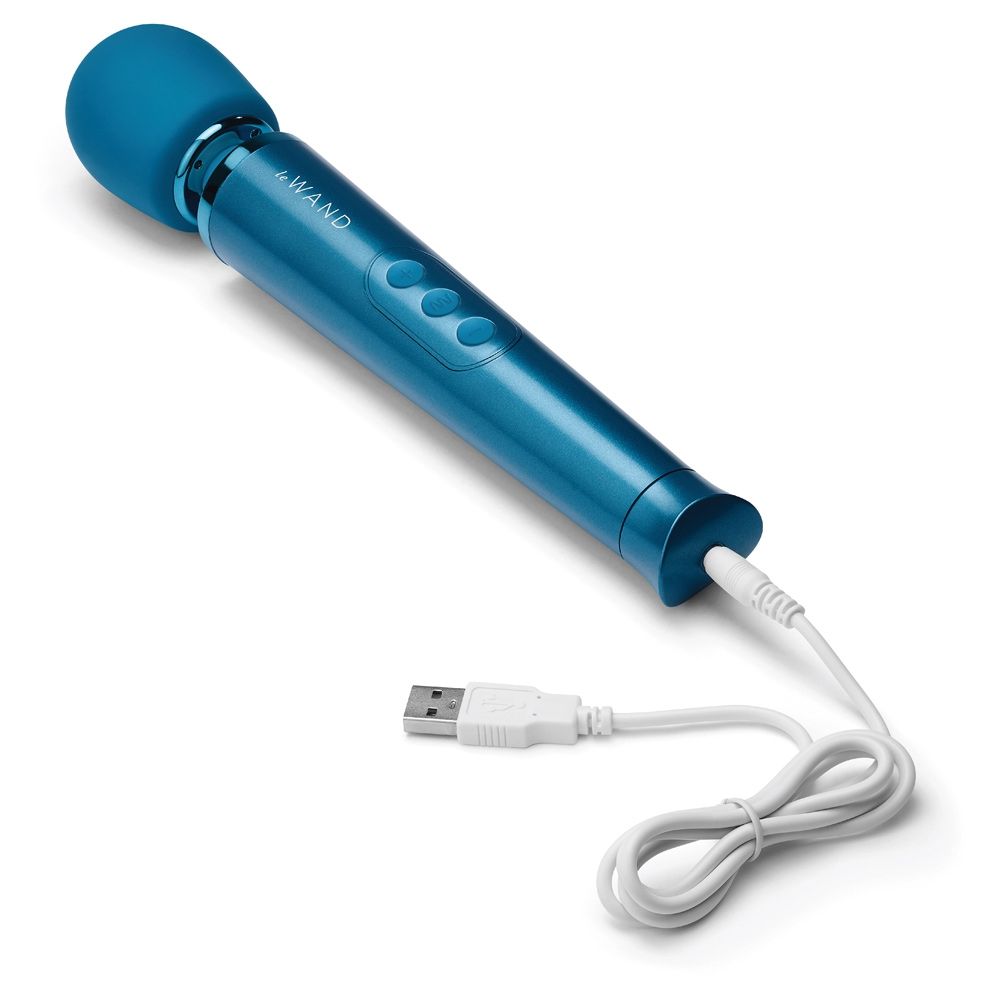 Le Wand Le Wand Petite Rechargeable Massager Blue