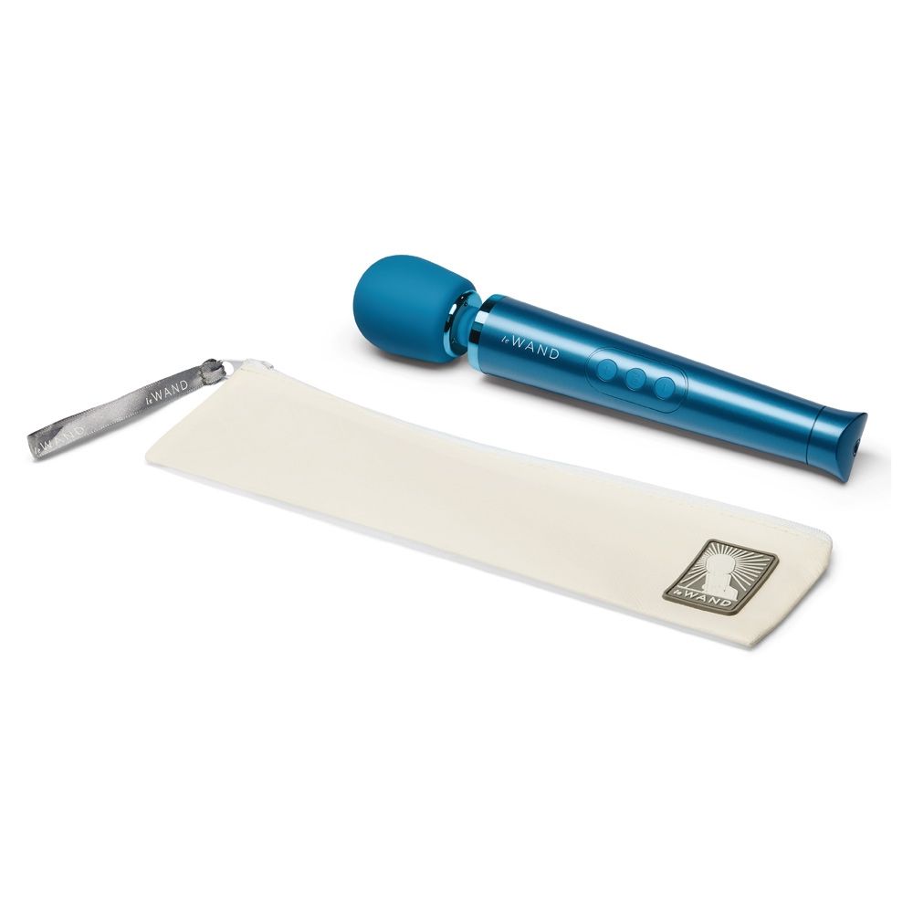 Le Wand Le Wand Petite Rechargeable Massager Blue