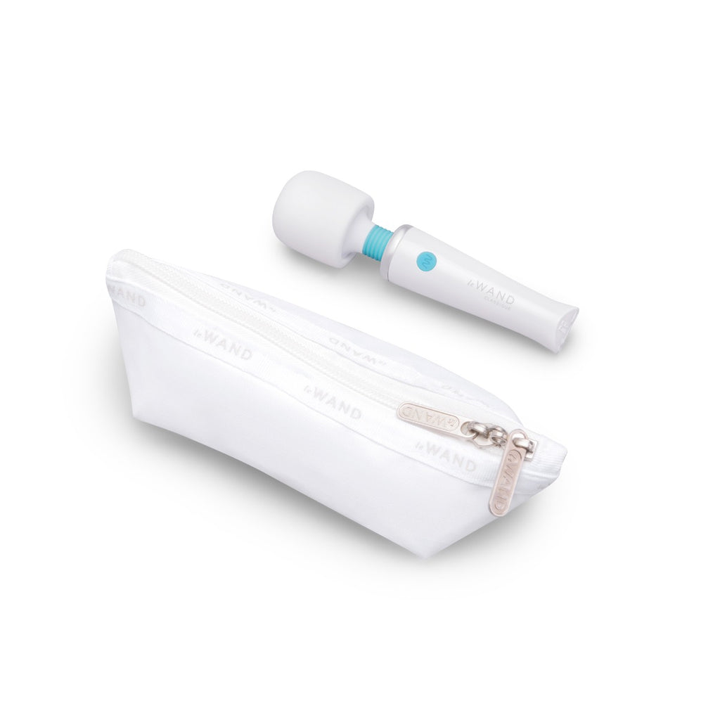 Le Wand Classique Mini Vibrating Wand Massager White