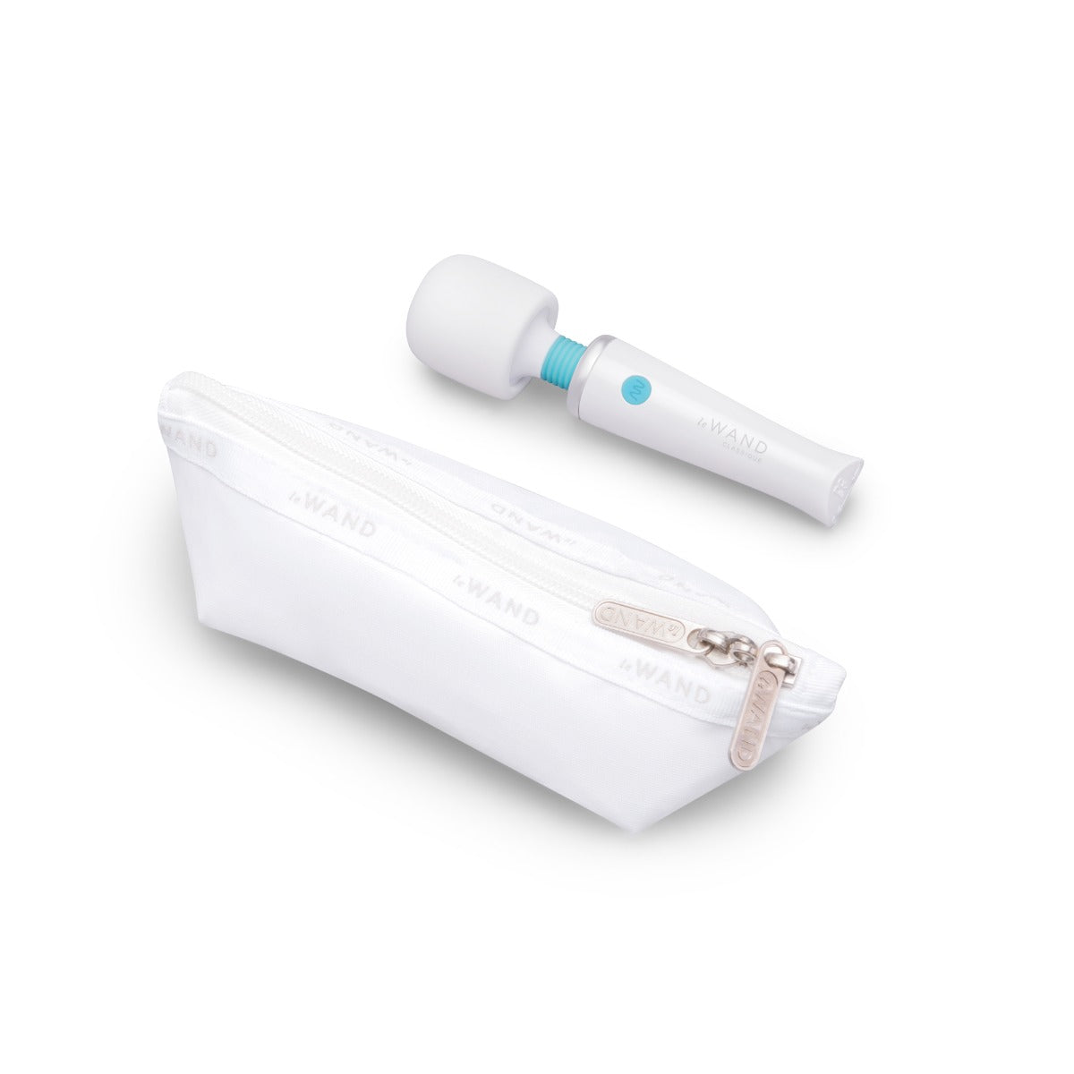 Le Wand Classique Mini Vibrating Wand Massager White