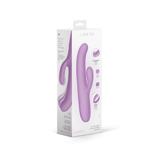 Le Wand Hither Rechargeable Rocking Rabbit Vibrator Lilac