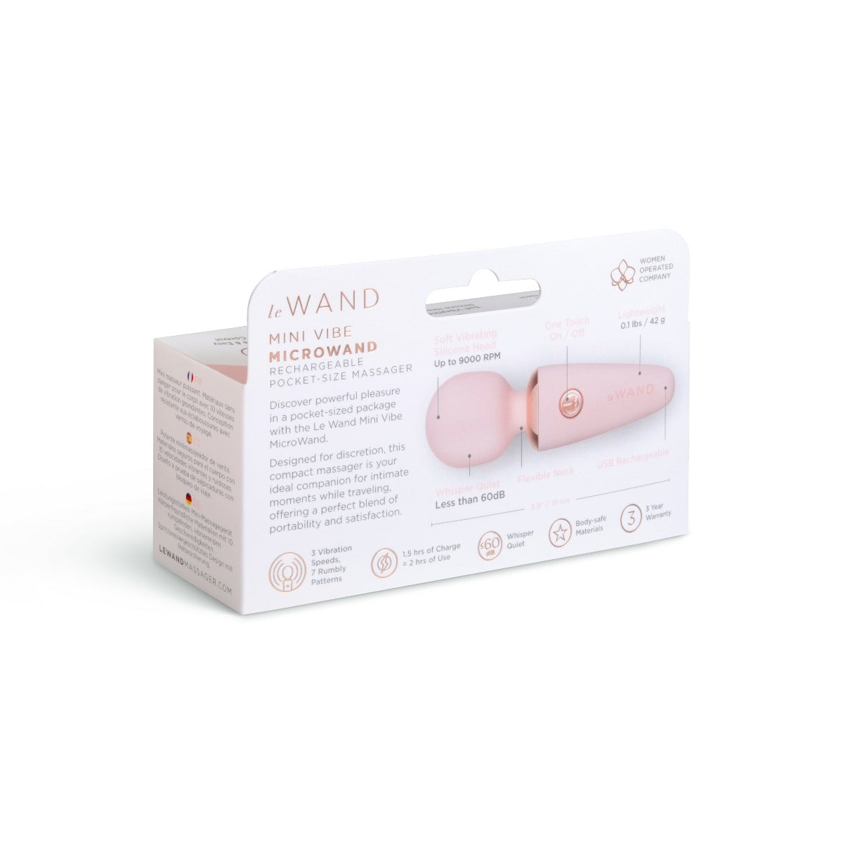 Le Wand Mini Micro Rechargeable Wand