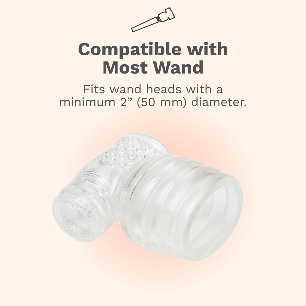 Le Wand Slider Clear Male Masturbator Wand Attachment