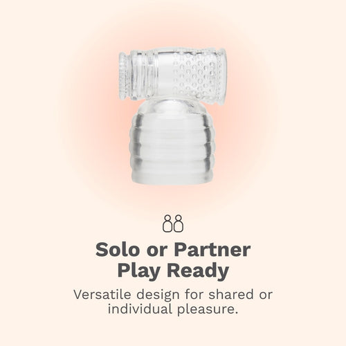 Le Wand Slider Clear Male Masturbator Wand Attachment