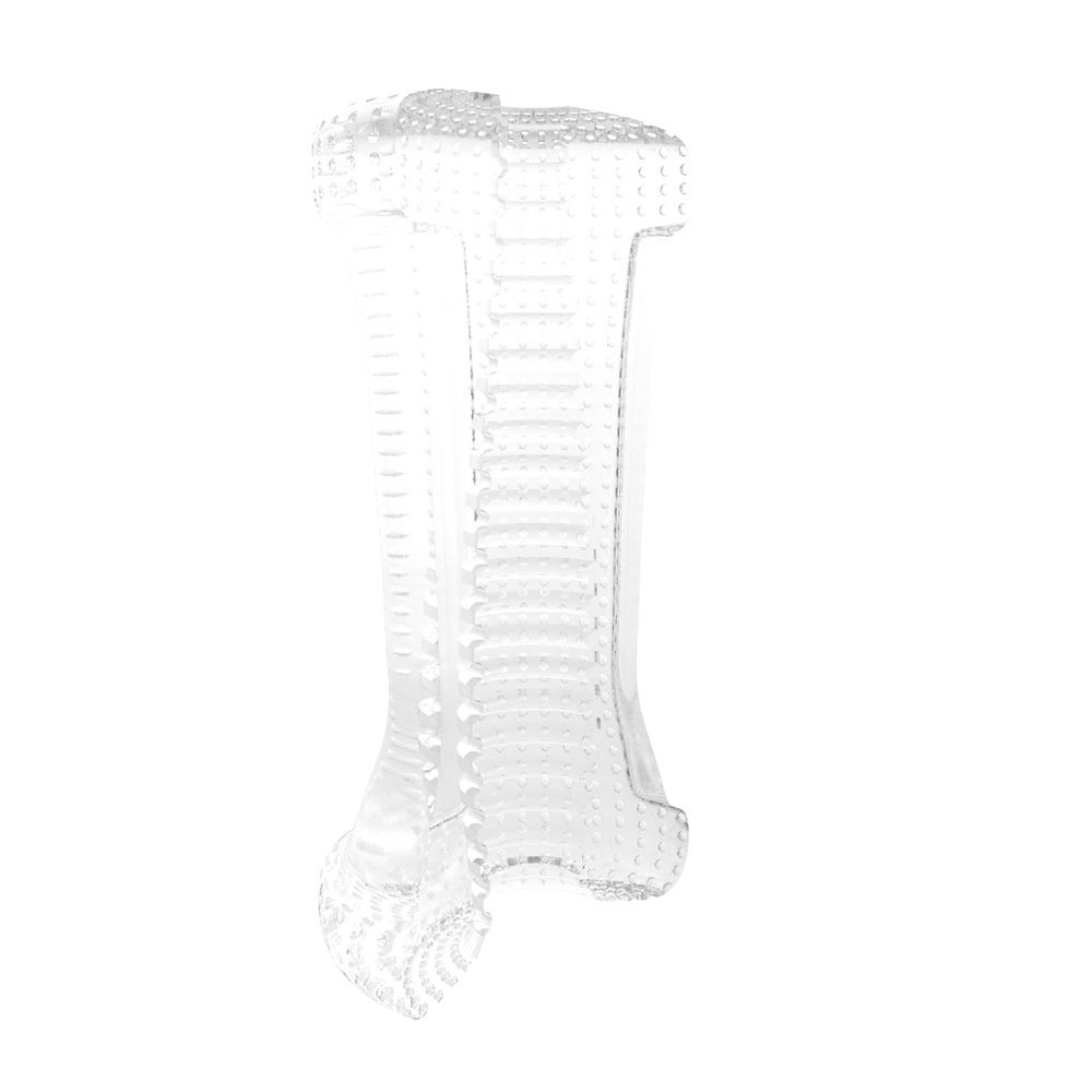 Me You Us Ripple Dual End Stroker Male Masturbator Transparent