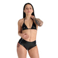 Me You Us Latex Crotchless Panties