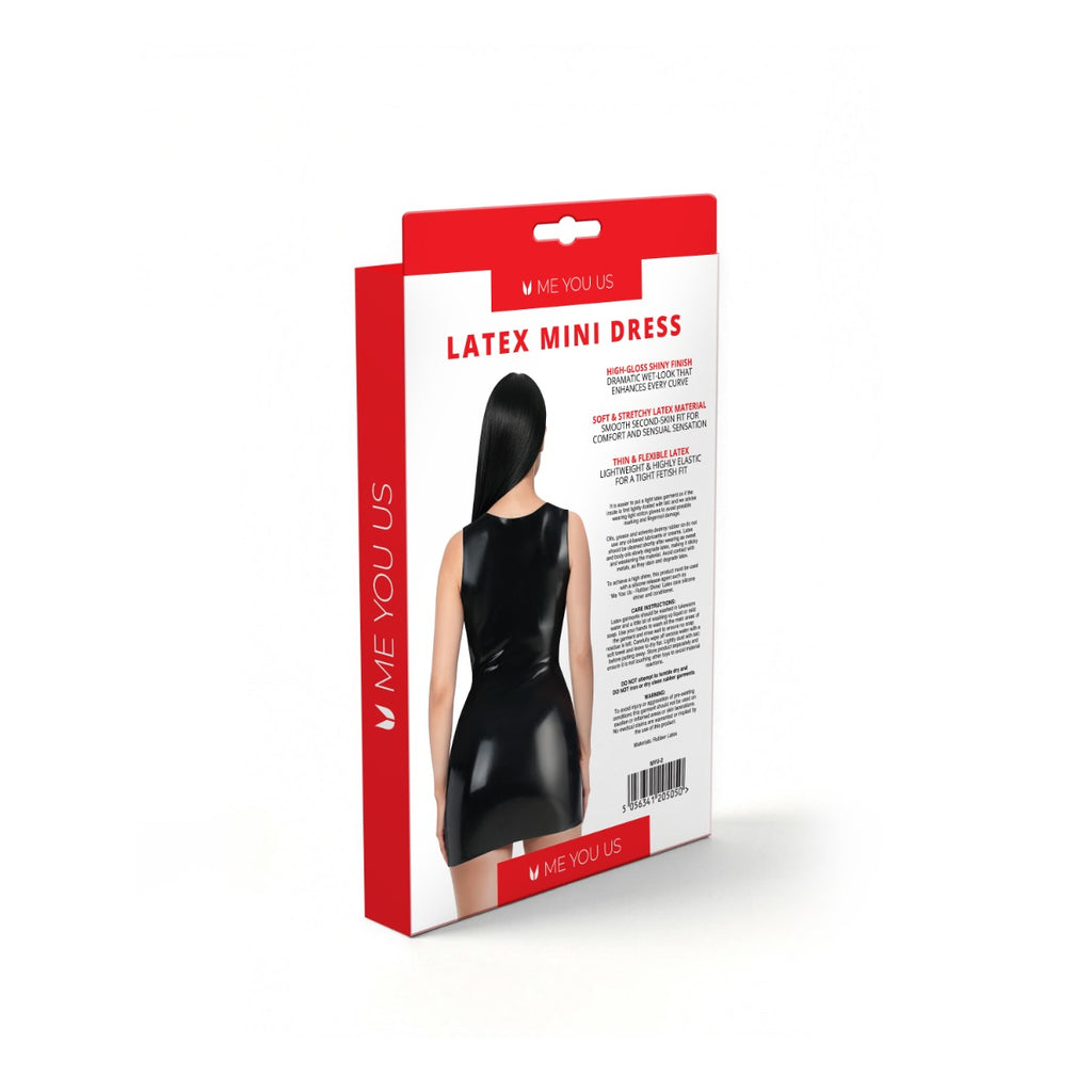 Me You Us Latex Mini Dress