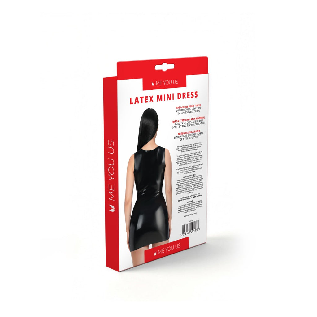 Me You Us Latex Mini Dress