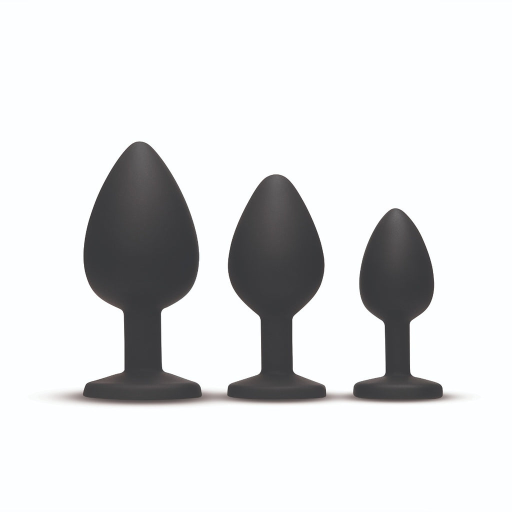 Me You Us Trio Of Jewels Jewelled Butt Plug Set