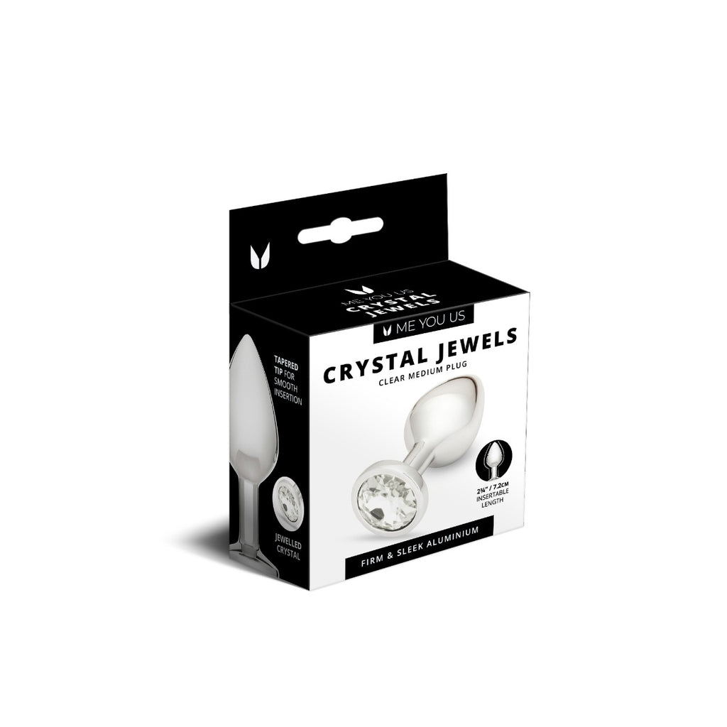 Me You Us Crystal Jewels Metal Butt Plug