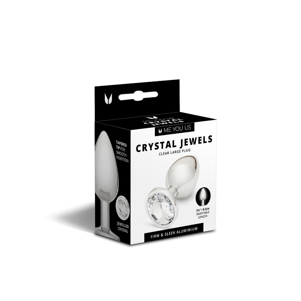 Me You Us Crystal Jewels Metal Butt Plug