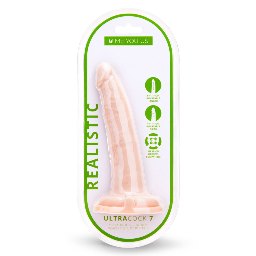Me You Us Ultra Cock 7inch Realistic Dildo