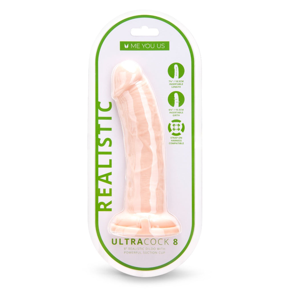 Me You Us Ultra Cock 8inch Realistic Dildo