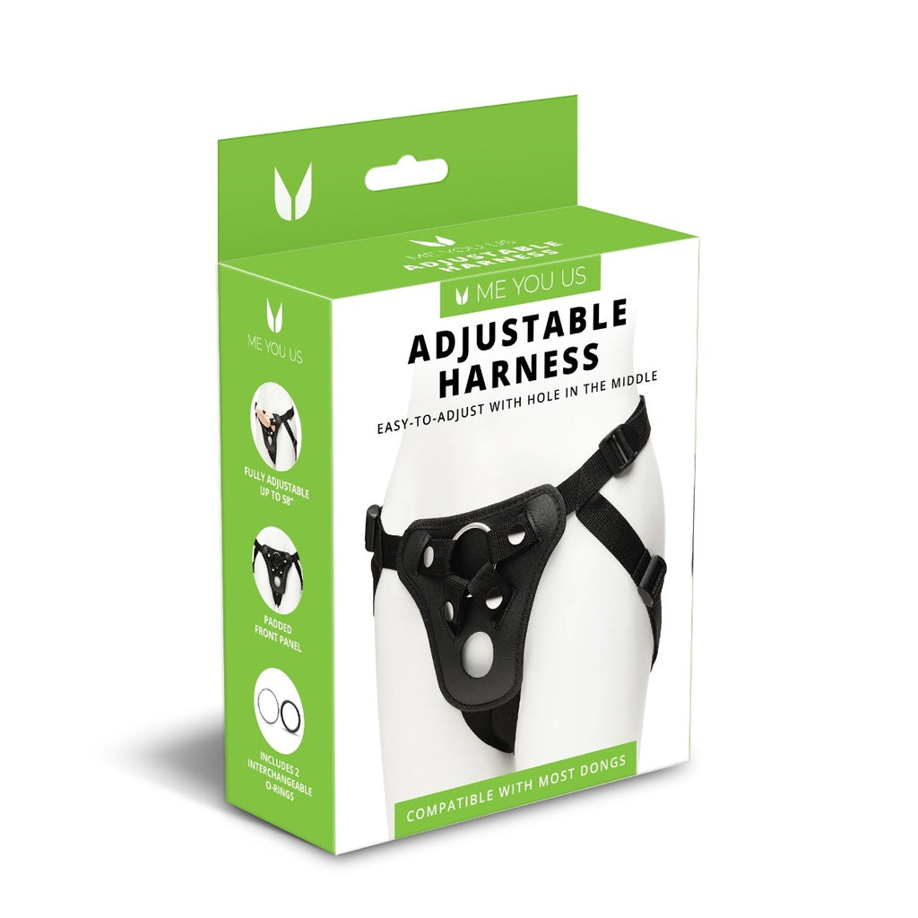 Me You Us Black Adjustable Harness