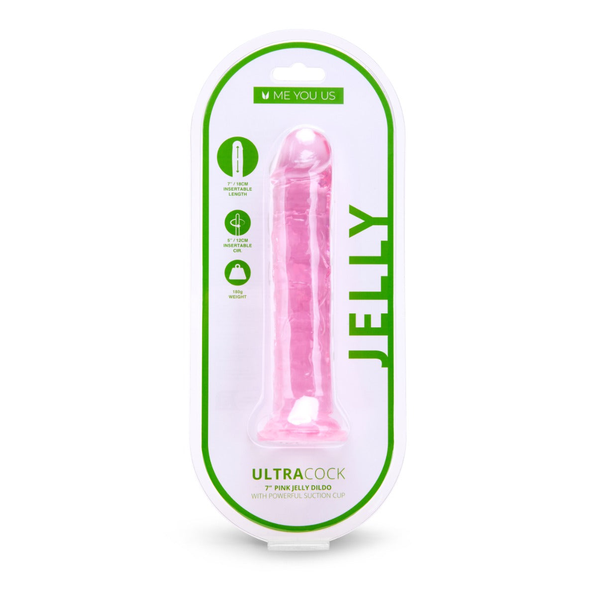 Me You Us Ultra Cock Jelly Dong 7 Inch