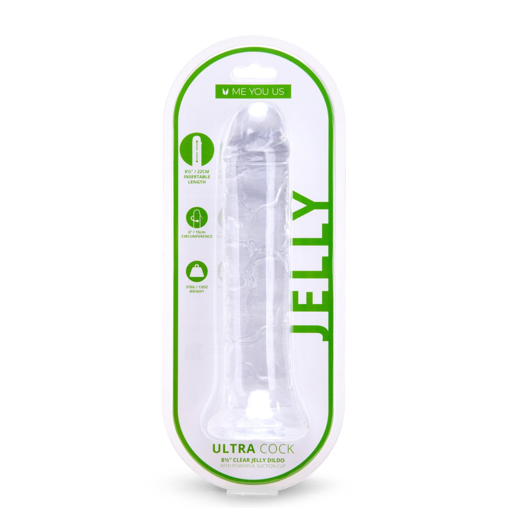 Me You Us Ultra Cock Jelly Dong 8.5 Inch