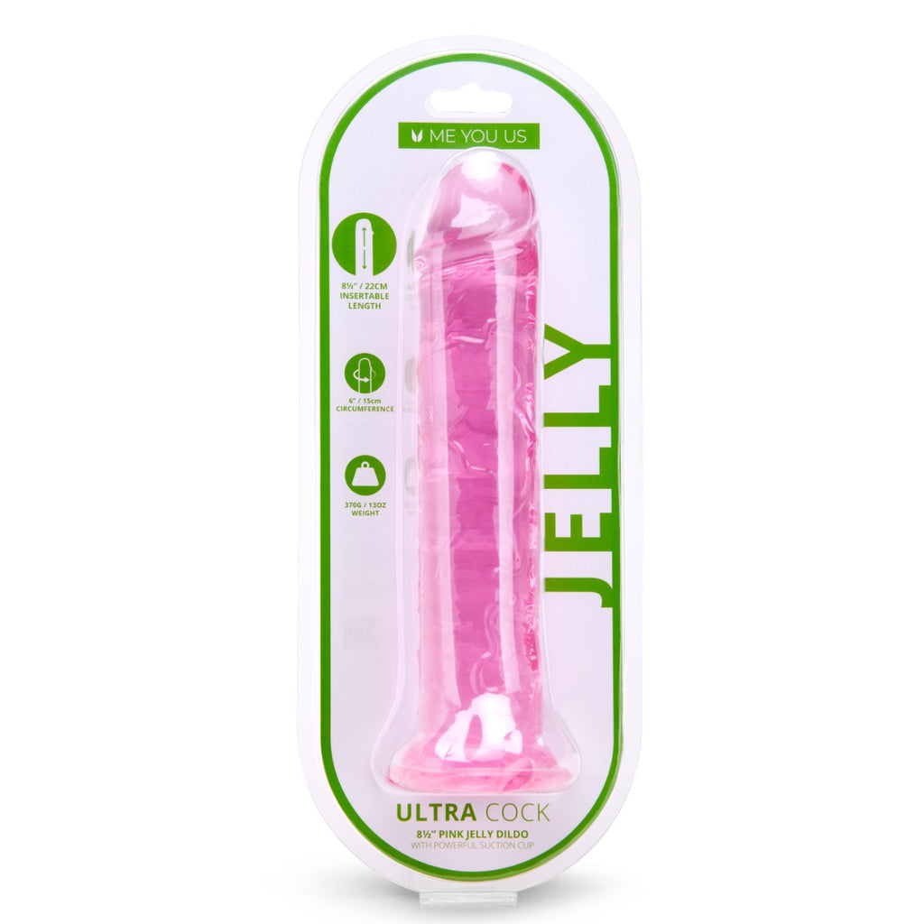 Me You Us Ultra Cock Jelly Dong 8.5 Inch