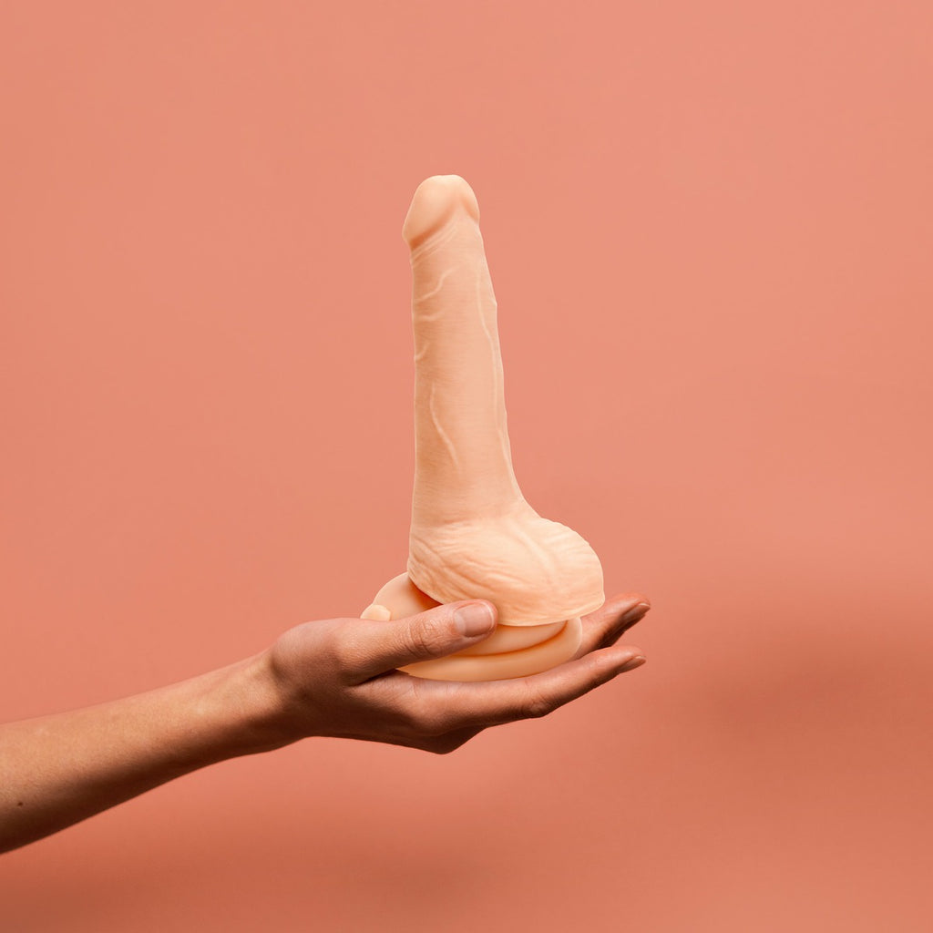 Me You Us Ultra Cock Dual Density with Balls 6in