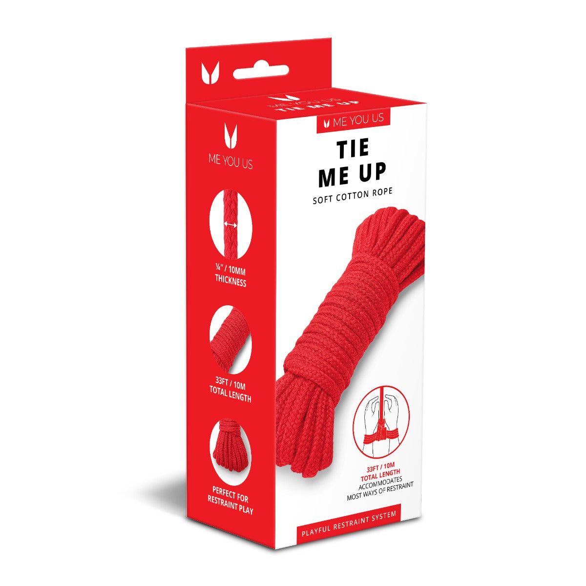 Me You Us Tie Me Up Soft Cotton Rope