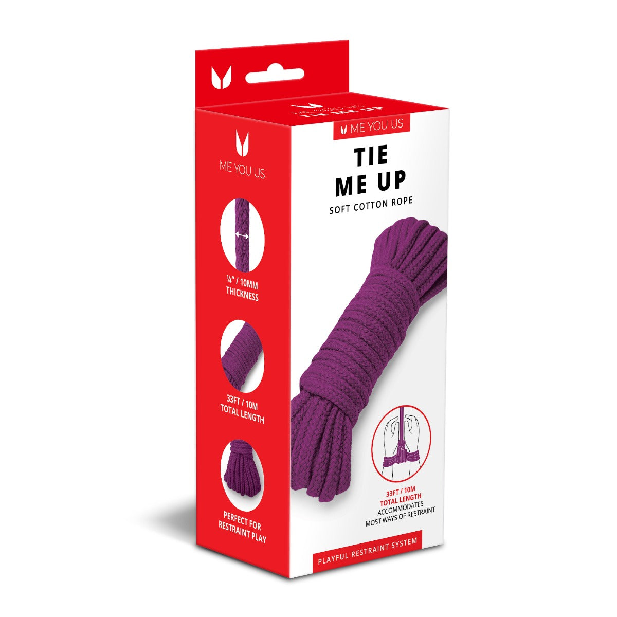 Me You Us Tie Me Up Soft Cotton Rope