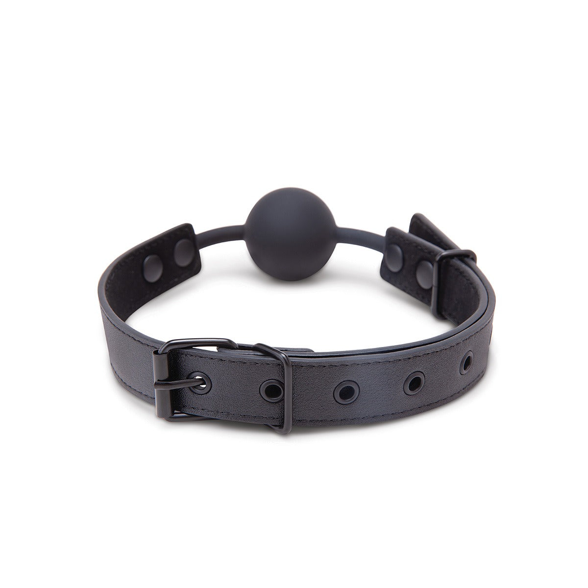 Me You Us Silicone Ball Gag Black