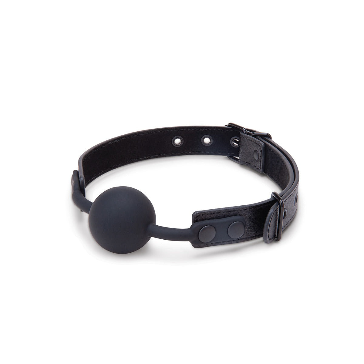 Me You Us Silicone Ball Gag Black