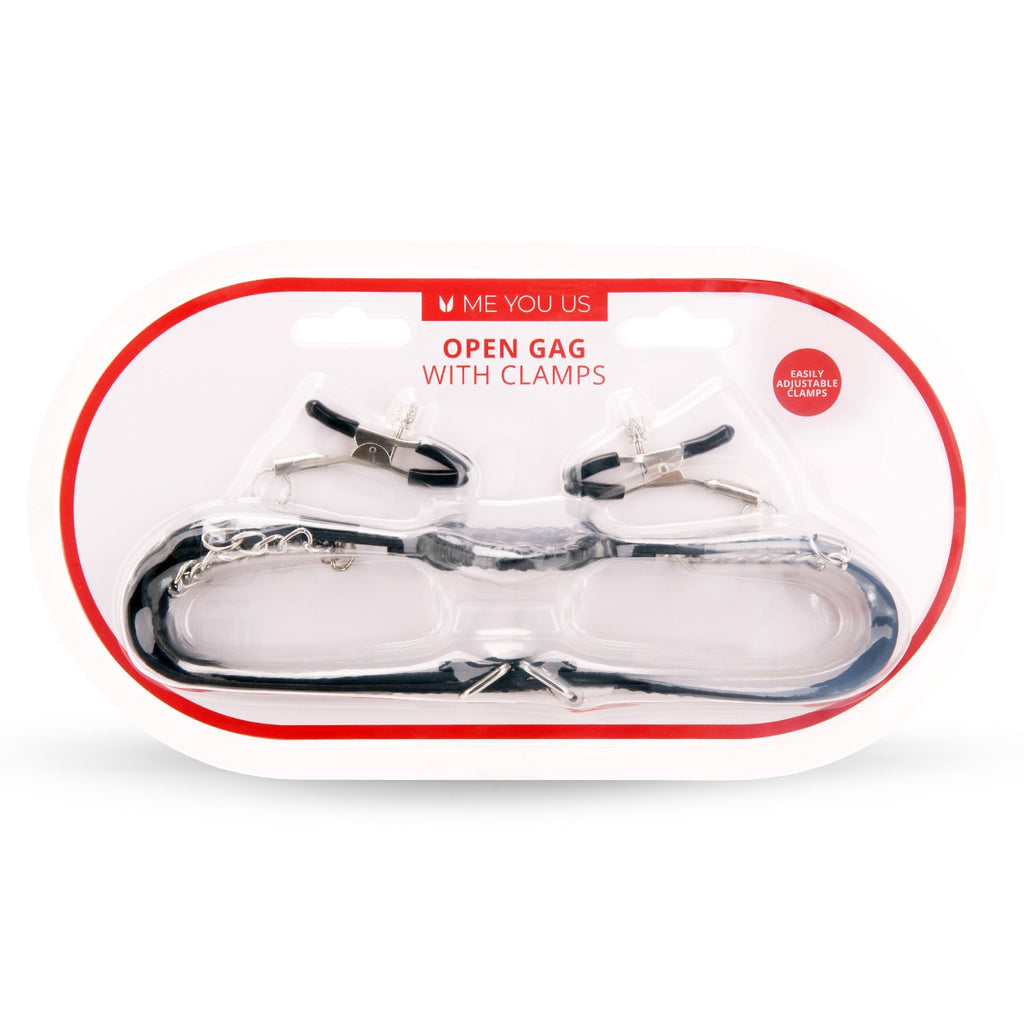 Me You US Open Gag with Clamps