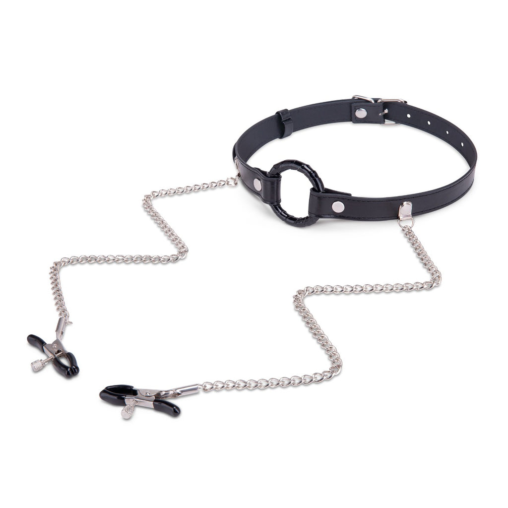 Me You US Open Gag with Clamps