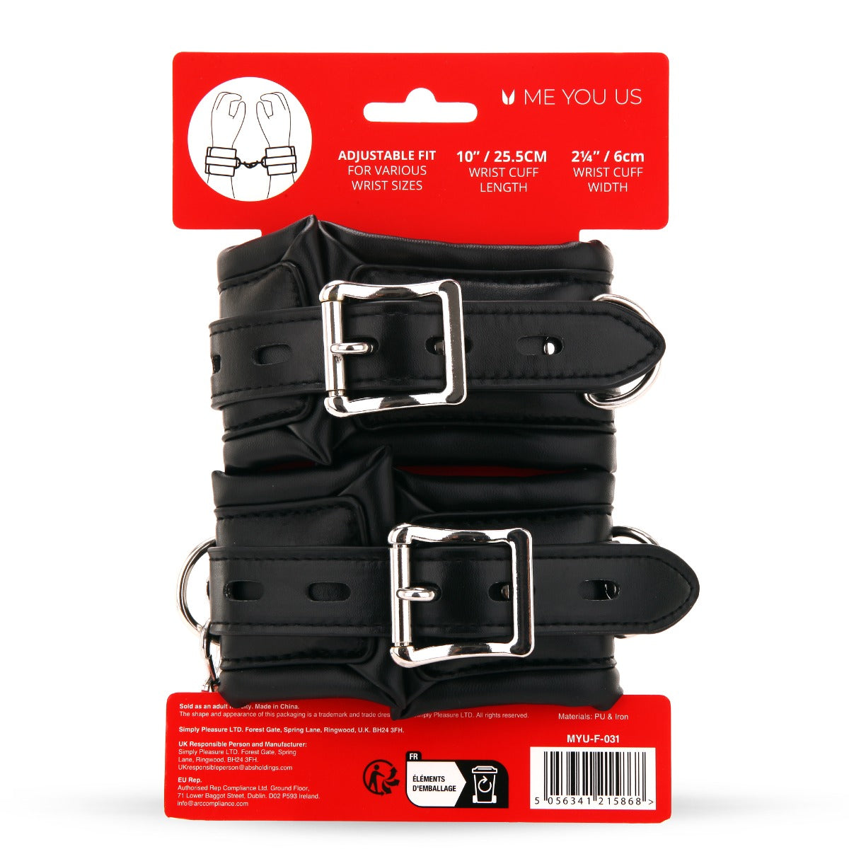 Me You Us Wrist Cuffs