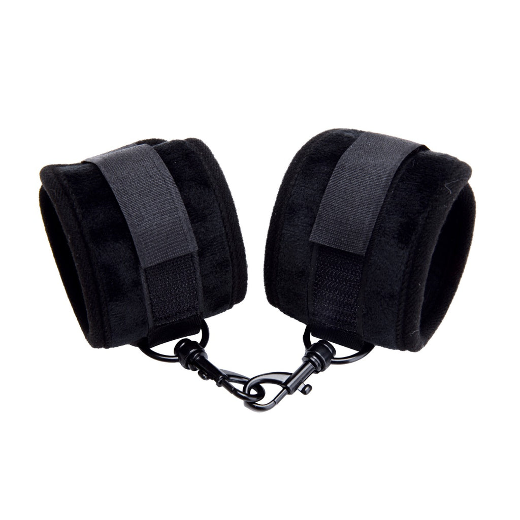 Me You Us Padded Velvet Wrist Cuffs