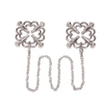 Me You Us Flower Design Nipple Chain