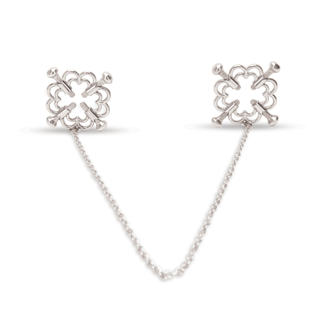 Me You Us Flower Design Nipple Chain