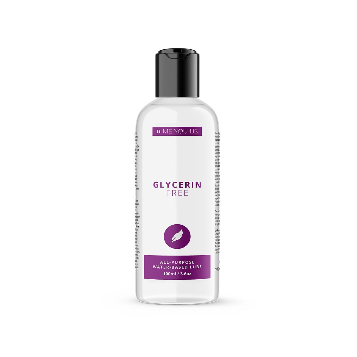 Me You Us Glycerine Free Slix Water Based Lube