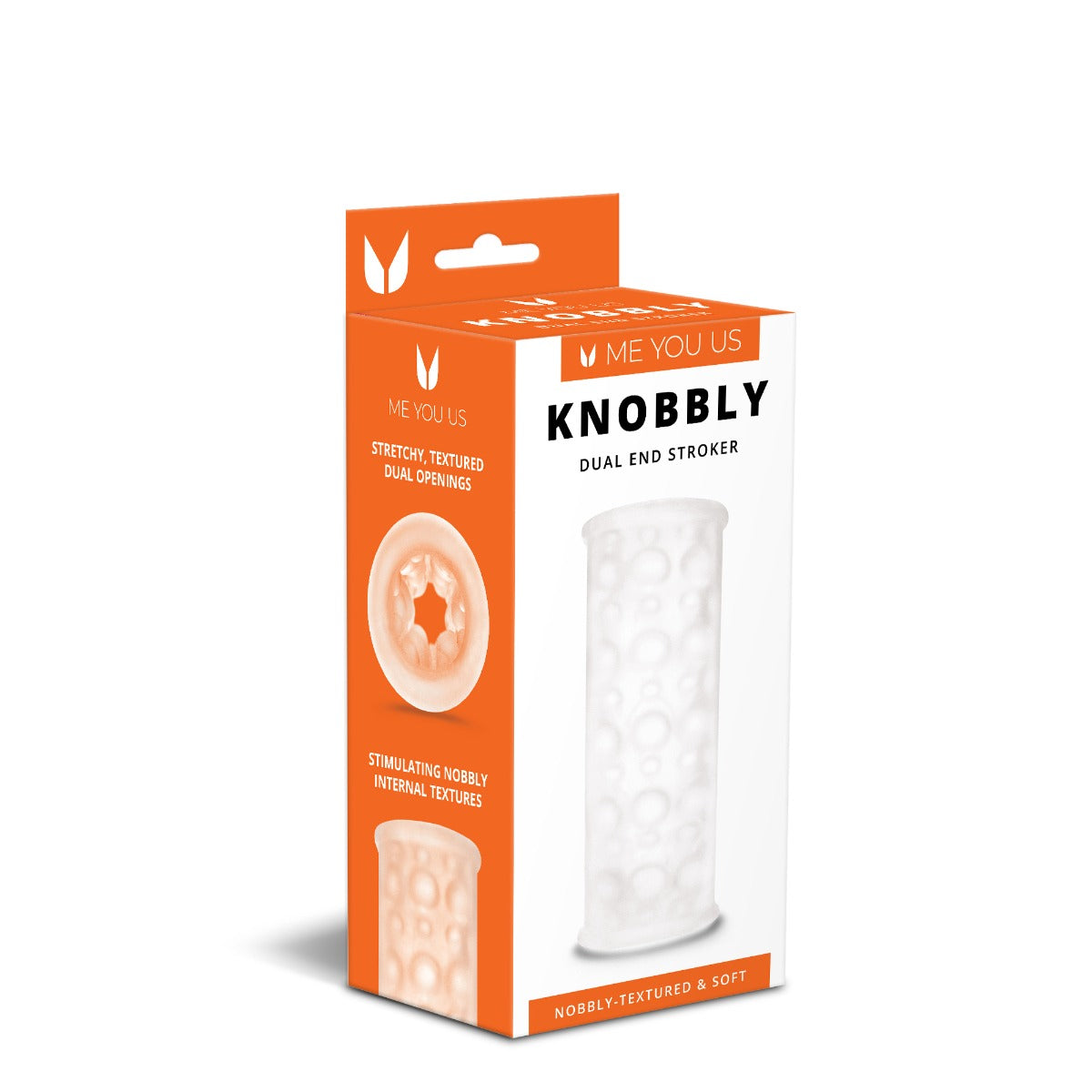 Me You Us Knobbly Dual End Stroker