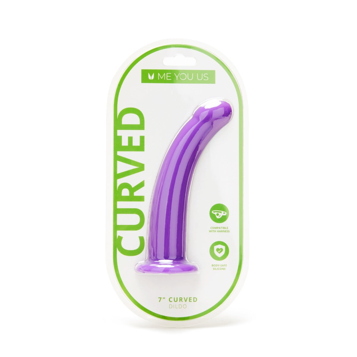 Me You Us Curved Dildo 7 Inch
