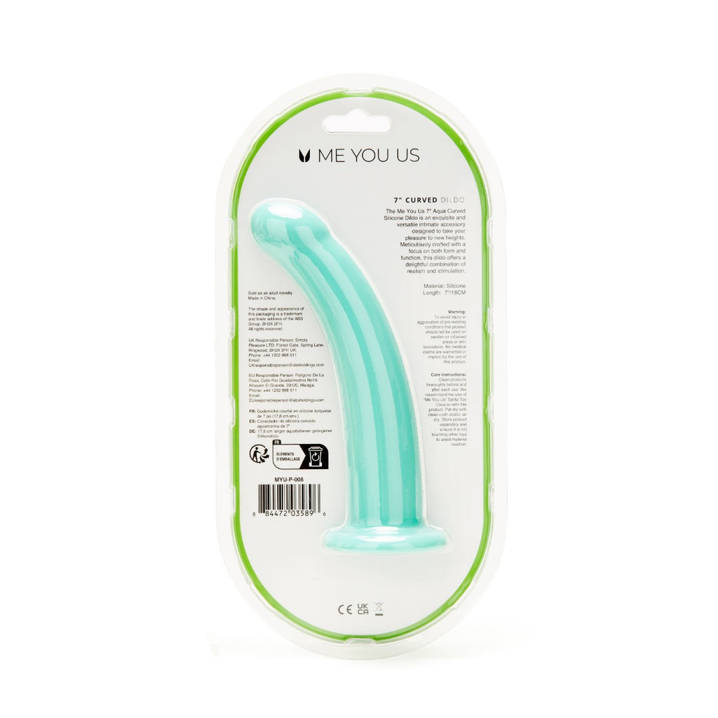 Me You Us Curved Dildo 7 Inch