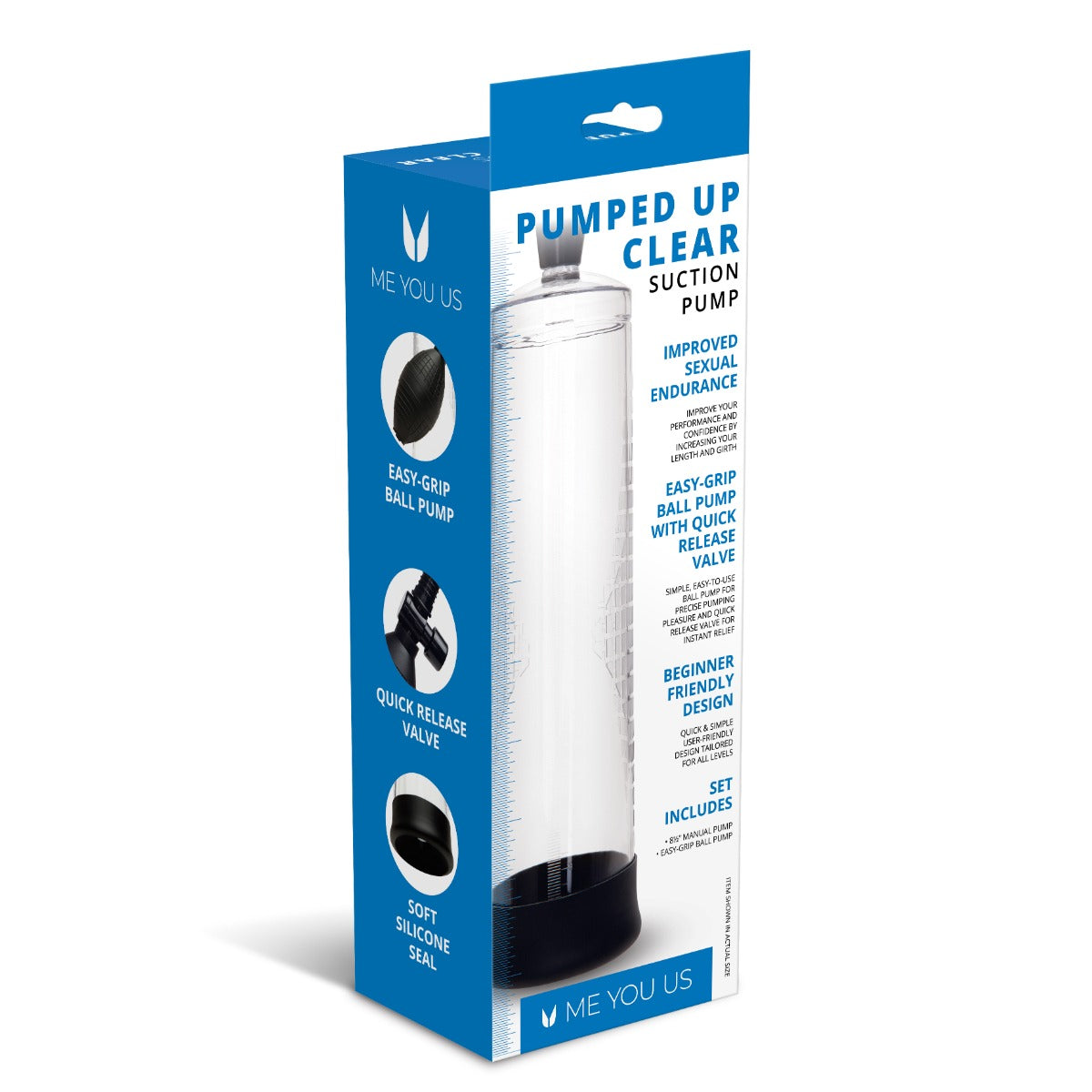 Me You Us Pumped Up Suction Penis Pump
