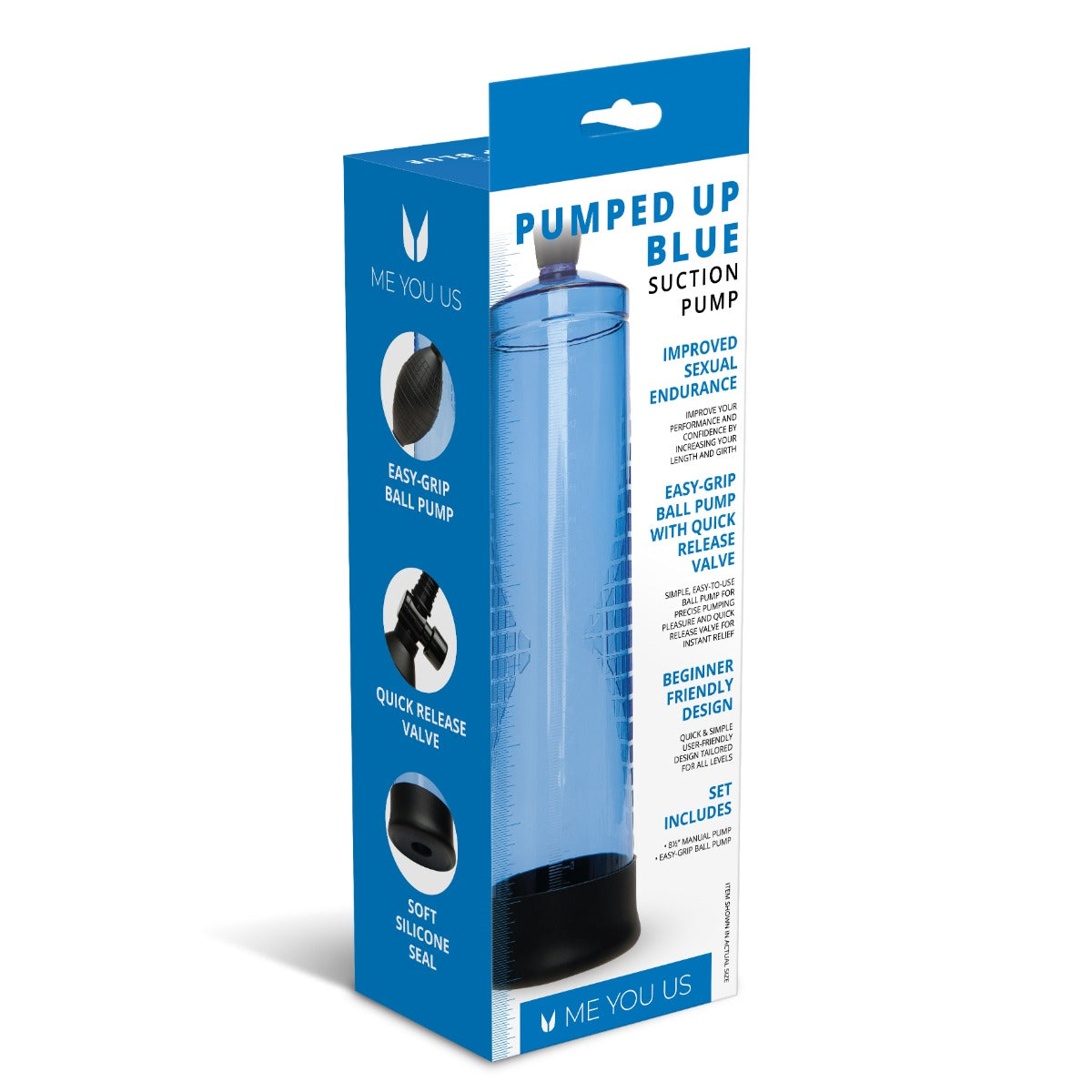 Me You Us Pumped Up Blue